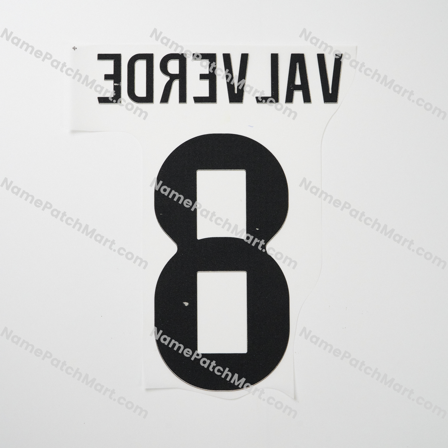 Valverde #8 (Champions League) - Real Madrid 25-26 Home  | Name Number Set - NamePatchMart.COM