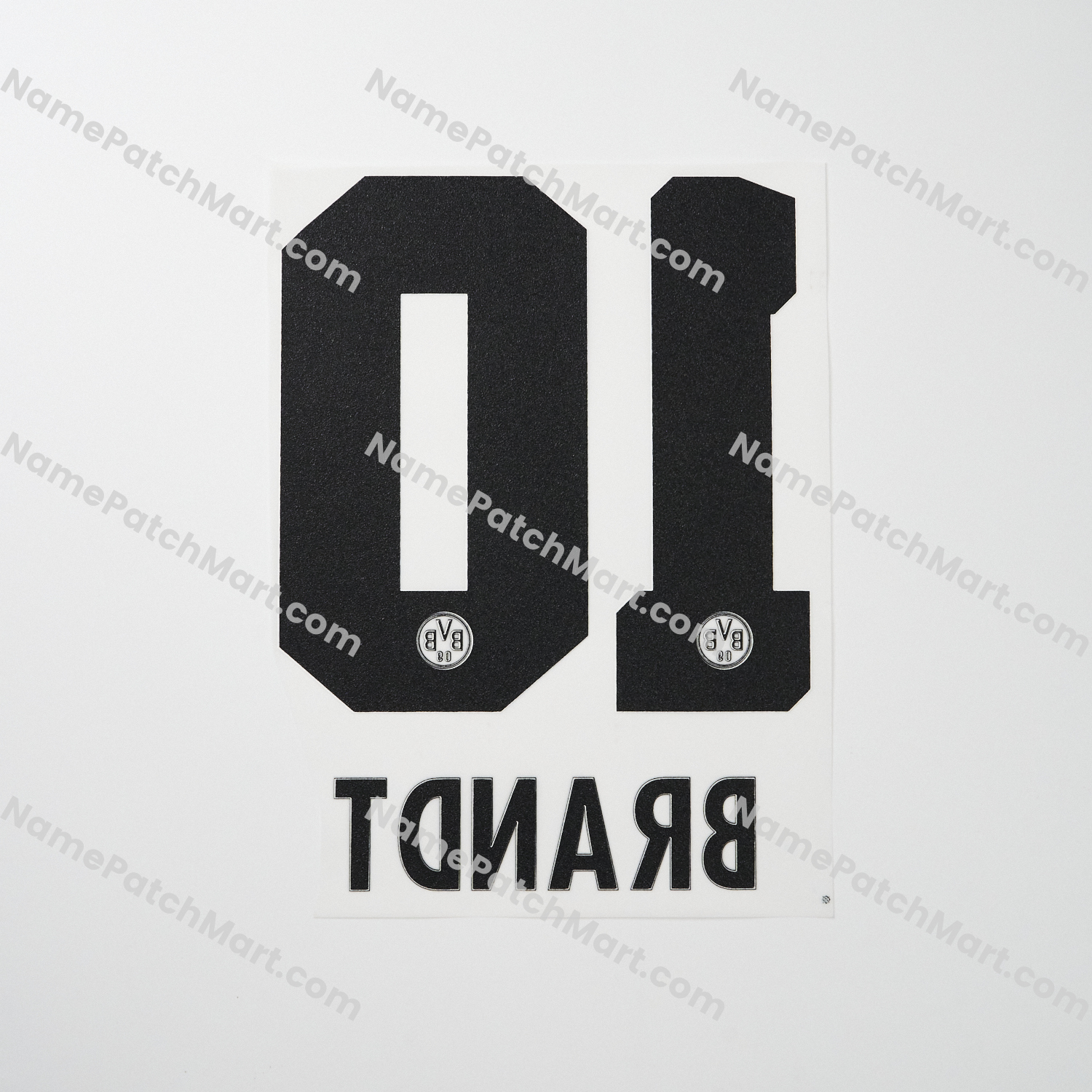 Brandt #10 - Dortmund 25-26 Special  | Name Number Set - NamePatchMart.COM