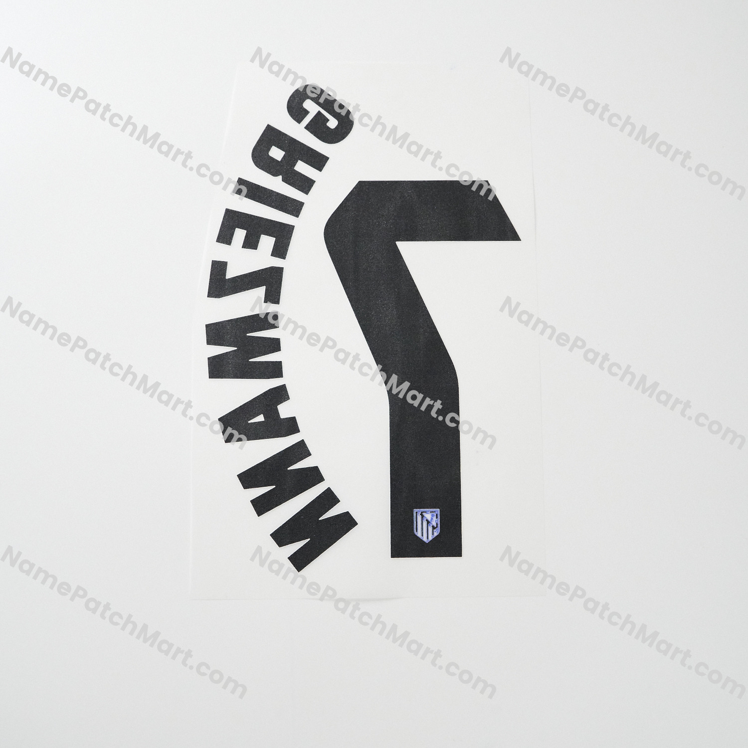 Griezmann #7 (La Liga) - Atletico Madrid 25-26 Home  | Name Number Set - NamePatchMart.COM