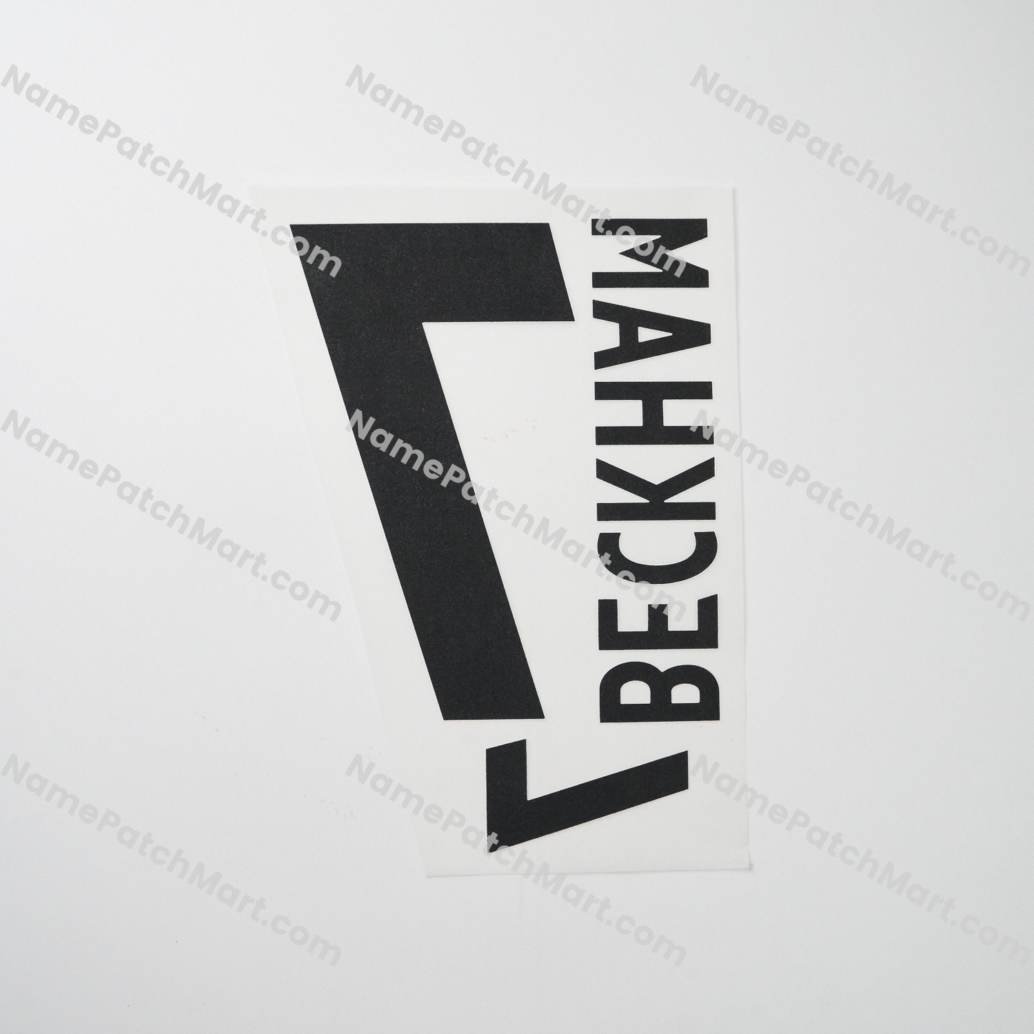 Beckham #7 - England 2004 Home  | Name Number Set - NamePatchMart.COM