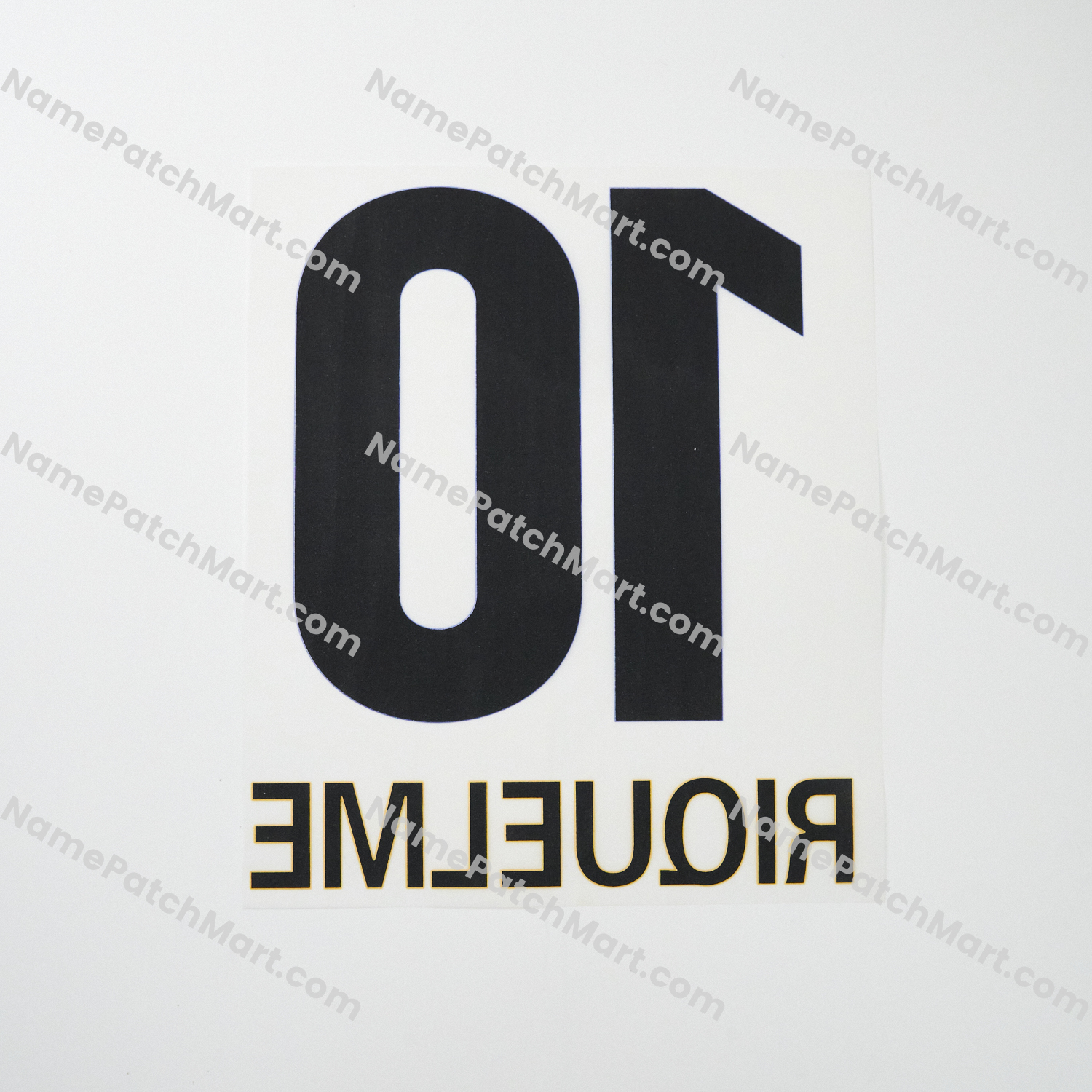 Riquelme #10 - Boca Juniors 1999-00 Home  | Name Number Set - NamePatchMart.COM