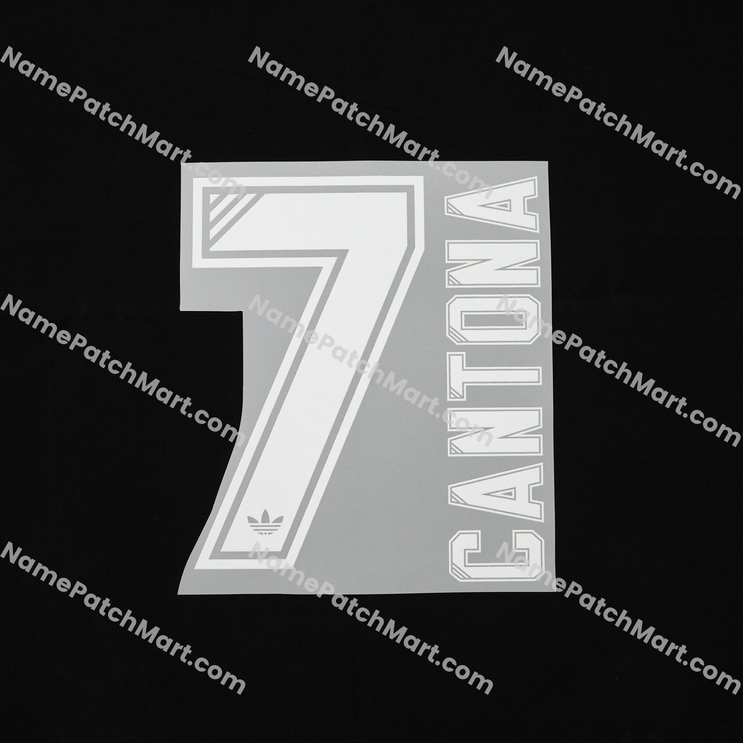 Cantona #7 - Manchester United 1990-92 Home  | Name Number Set - NamePatchMart.COM