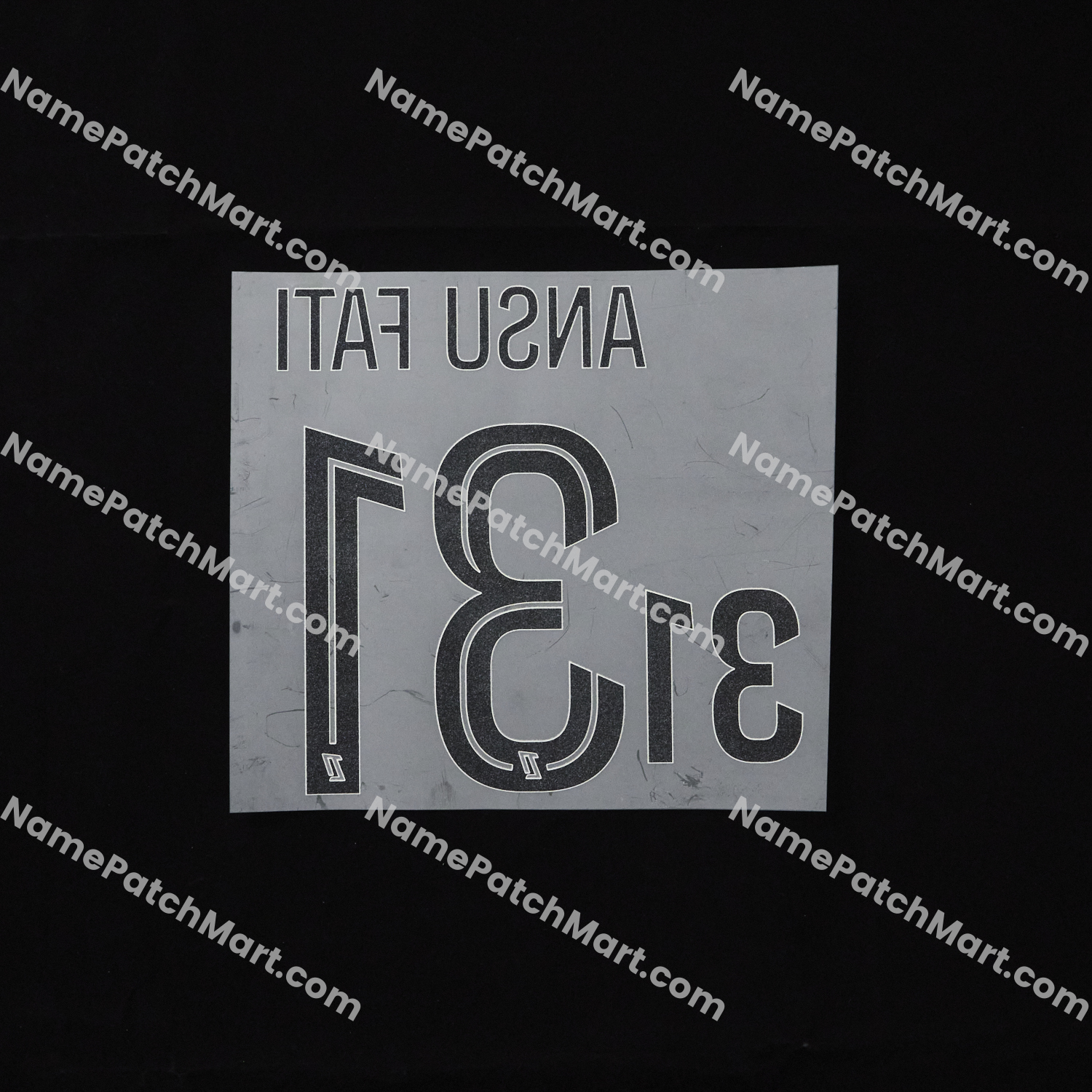 KIDS Ansu Fati #31 - AS Monaco 25-26 Third  | Name Number Set - NamePatchMart.COM