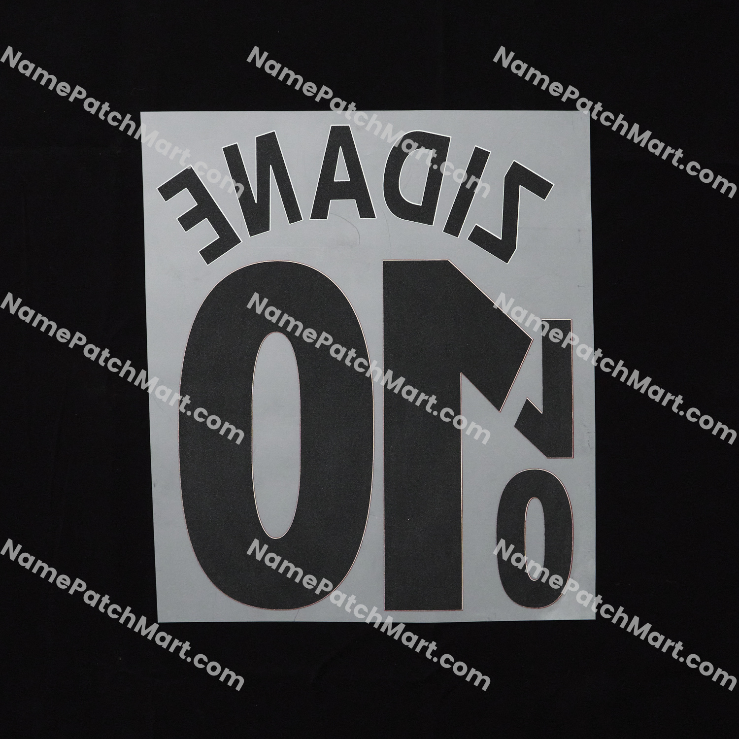 Zidane #10 - France 2000 Home  | Name Number Set - NamePatchMart.COM