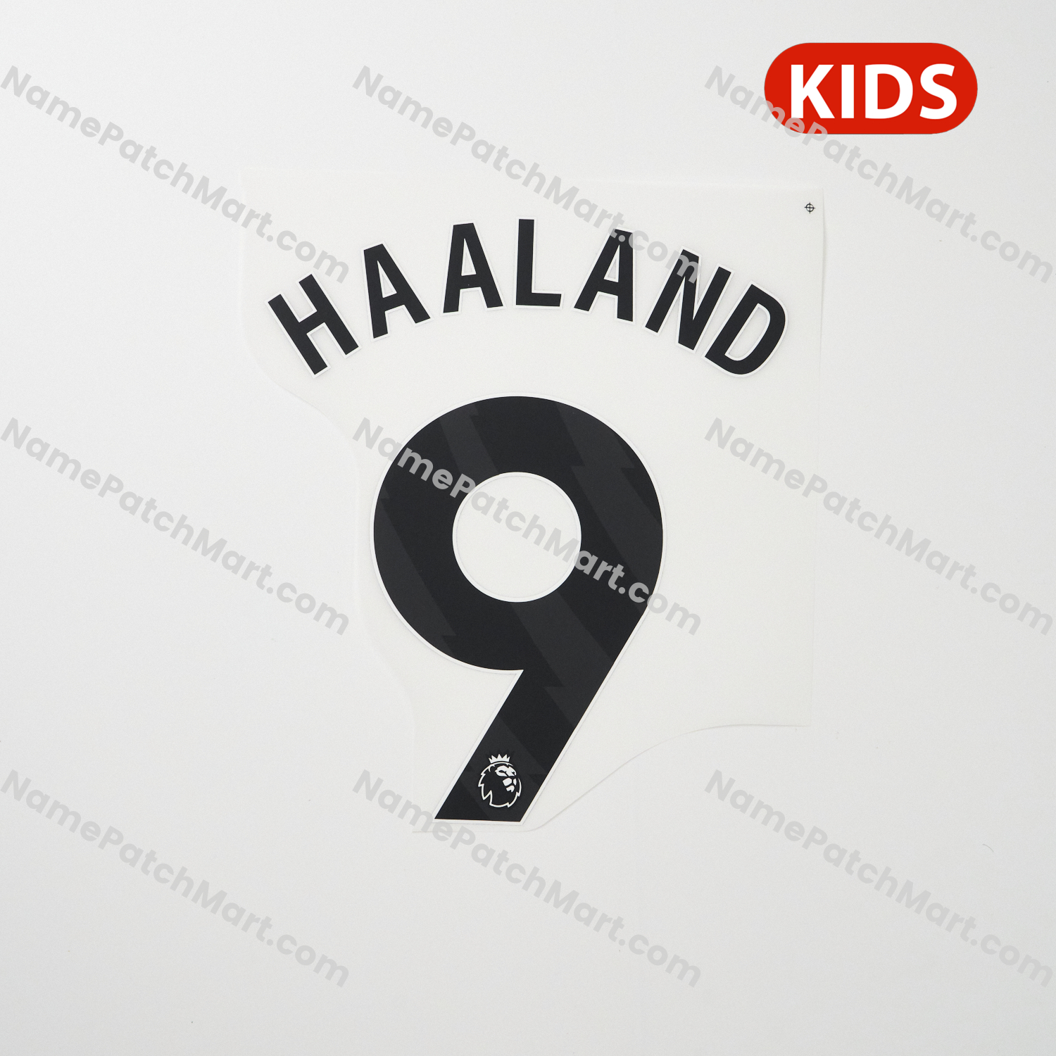 KIDS Haaland #9 (Premier League) - Manchester City 25-26 Third  | Name Number Set - NamePatchMart.COM