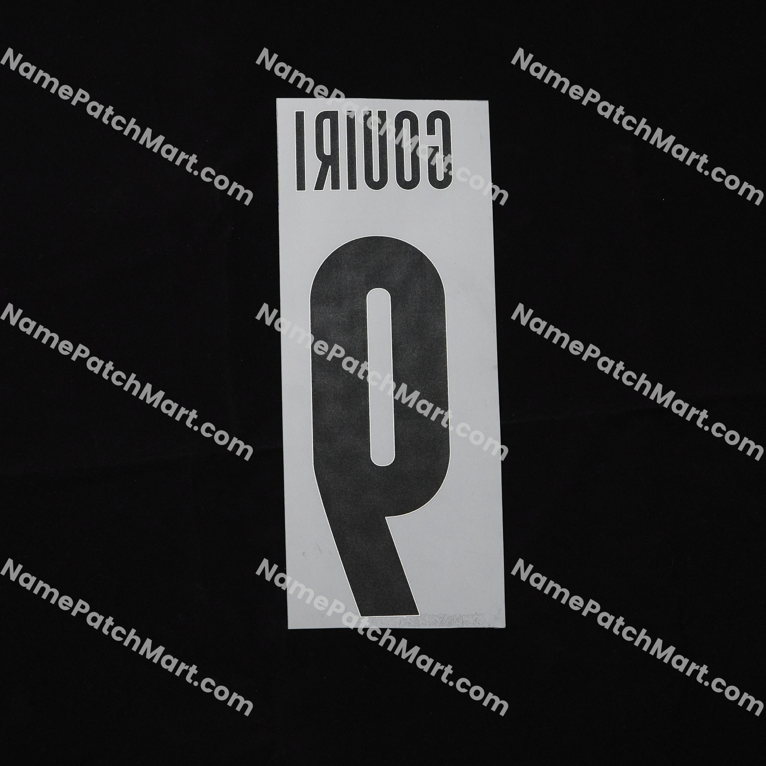 Gouiri #9 (Champions League) - Marseille 25-26 Away and Third  | Name Number Set - NamePatchMart.COM