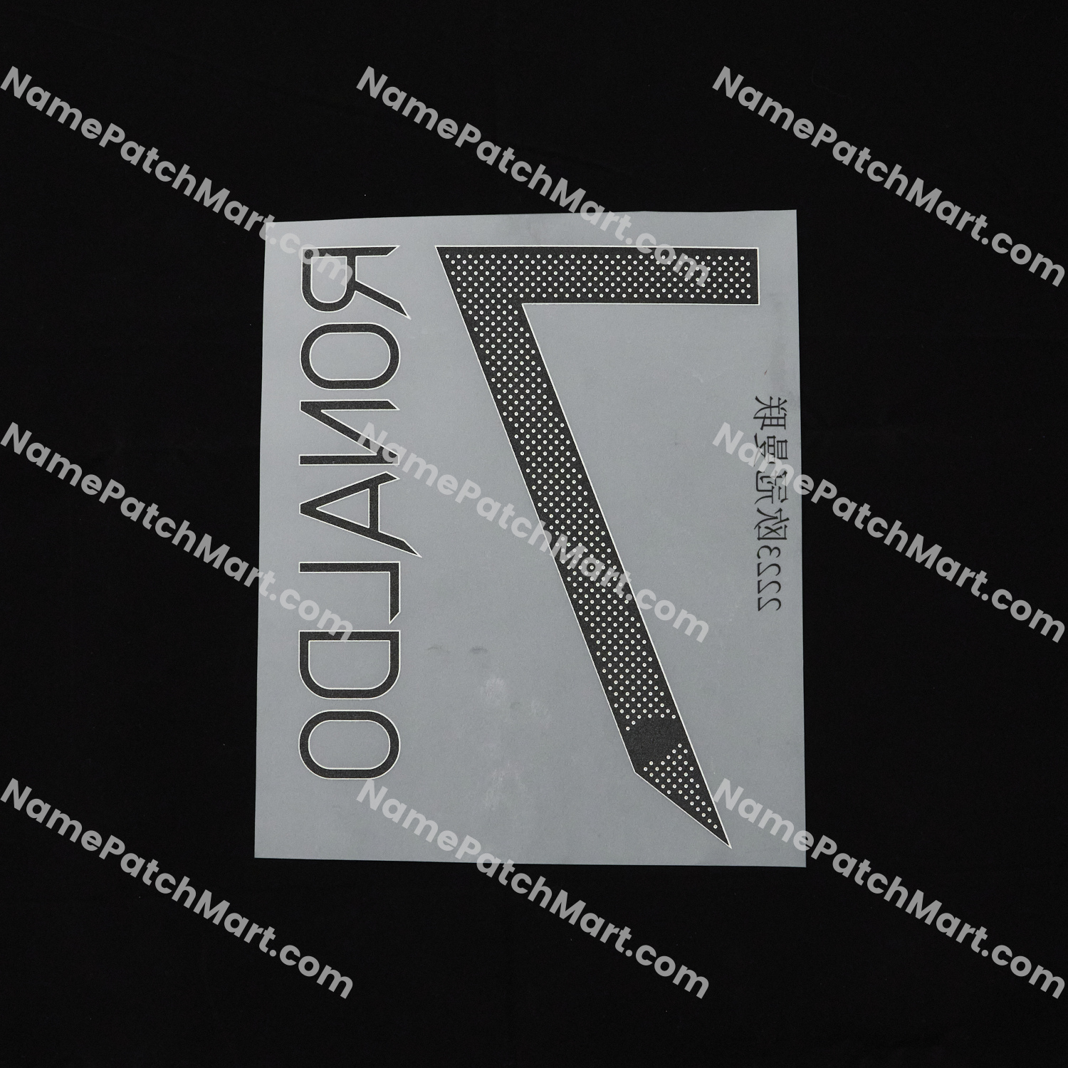 Ronaldo #7 (Champions League) - Manchester United 2022-23 Home  | Name Number Set - NamePatchMart.COM