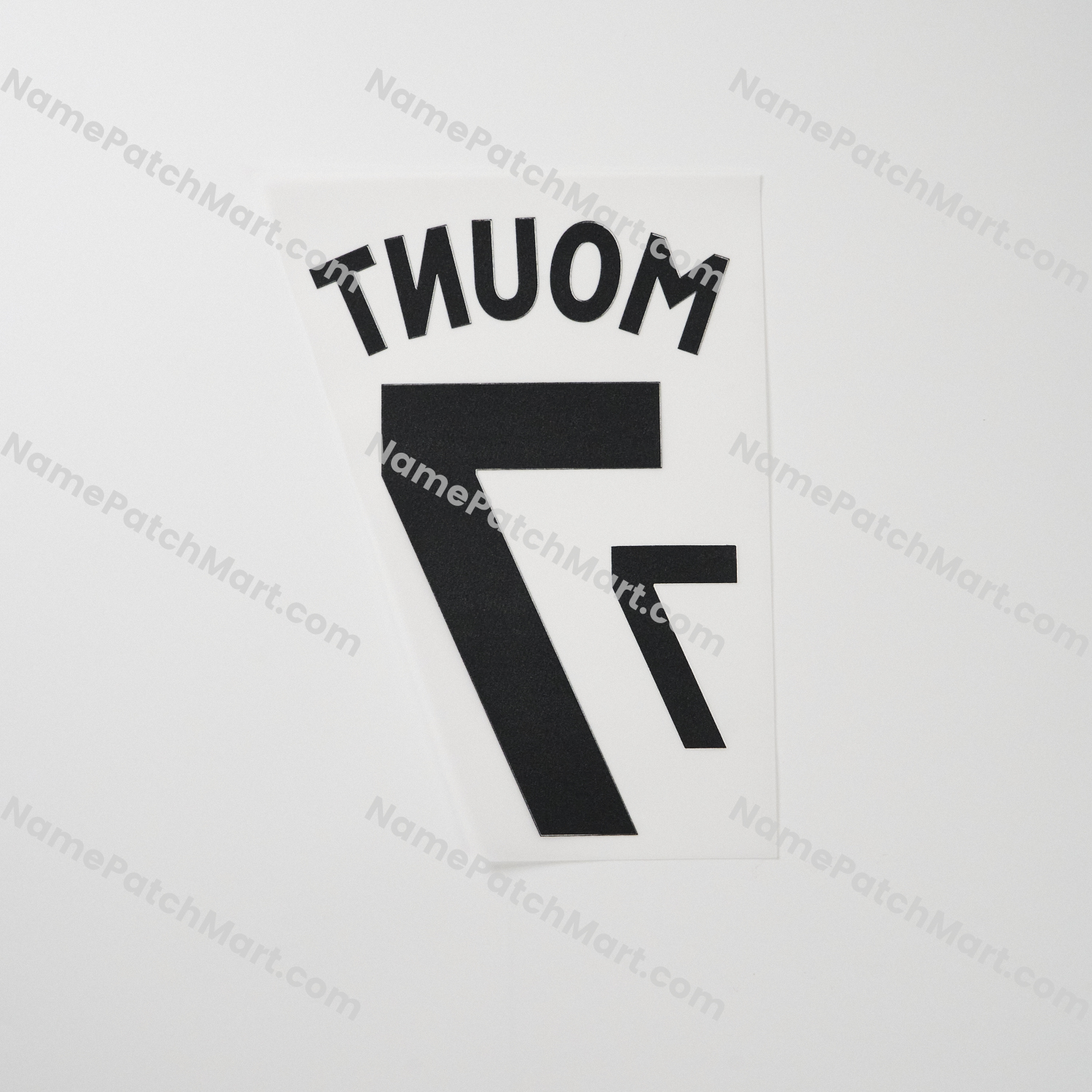 KIDS Mount #7 (Premier League) - Manchester United 25-26 Home  | Name Number Set - NamePatchMart.COM