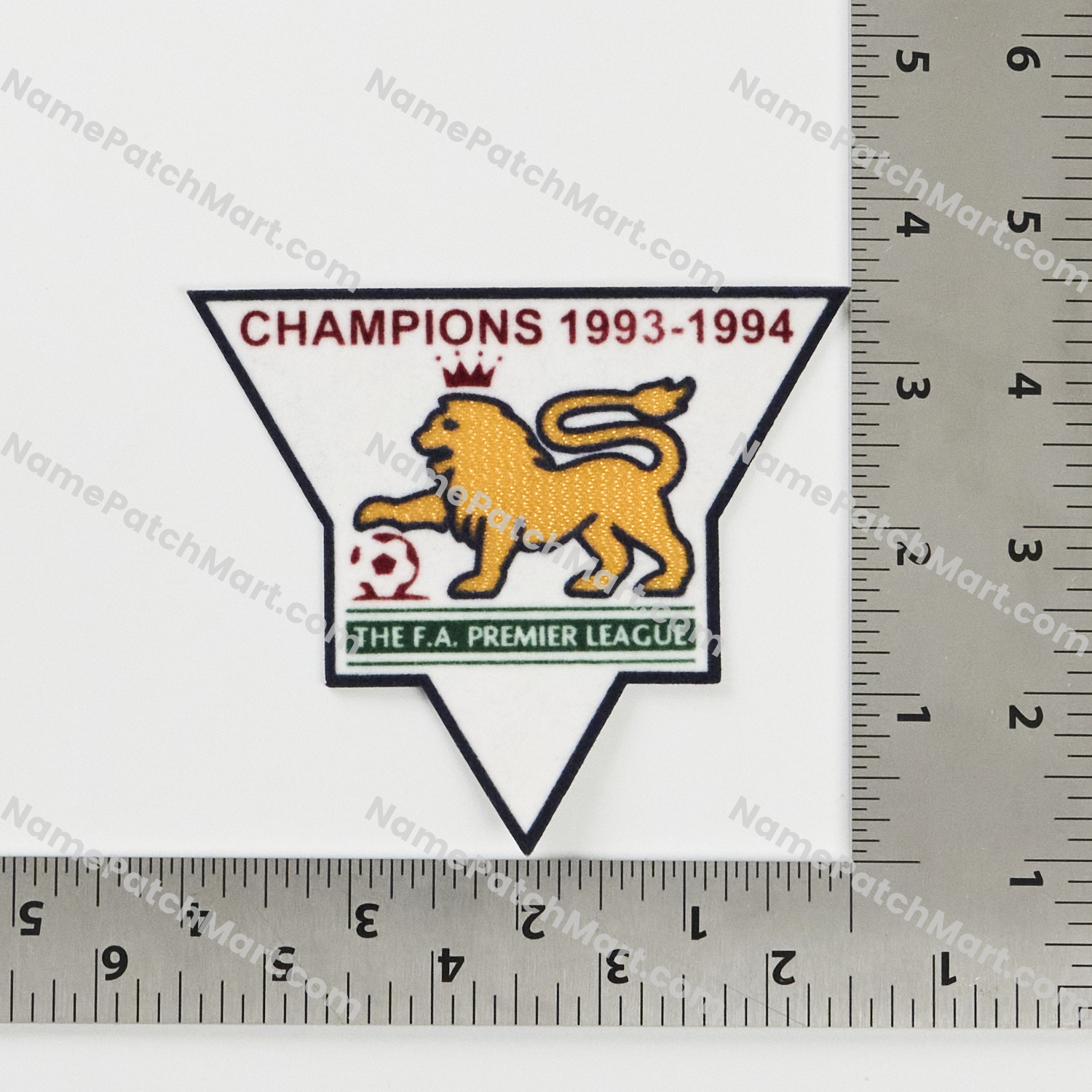 Retro 1994-95 Premier League Champions Patch (1993-94 Winner)  | Name Number Set - NamePatchMart.COM