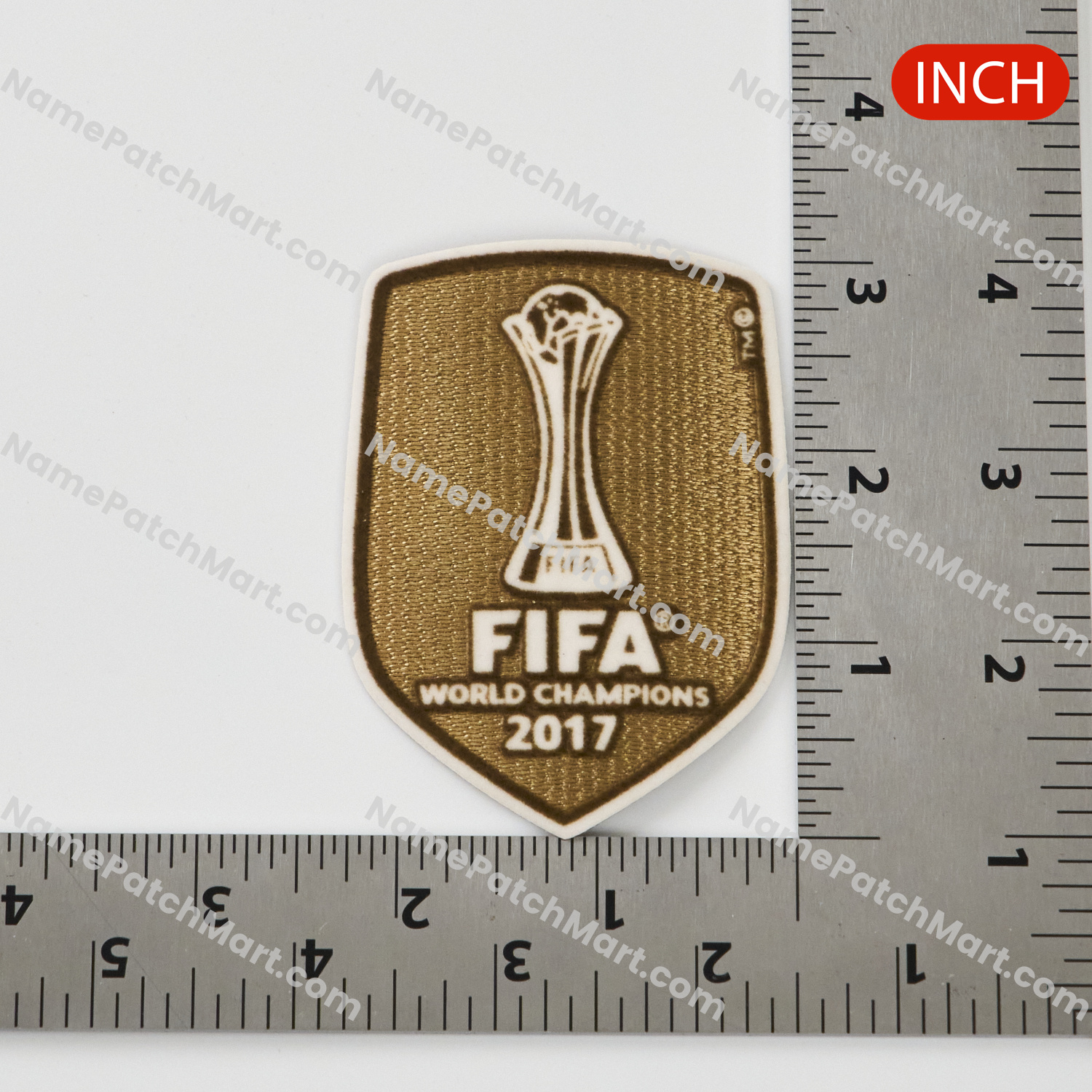 2017 Real Madrid FIFA World Champions Patch  | Name Number Set - NamePatchMart.COM