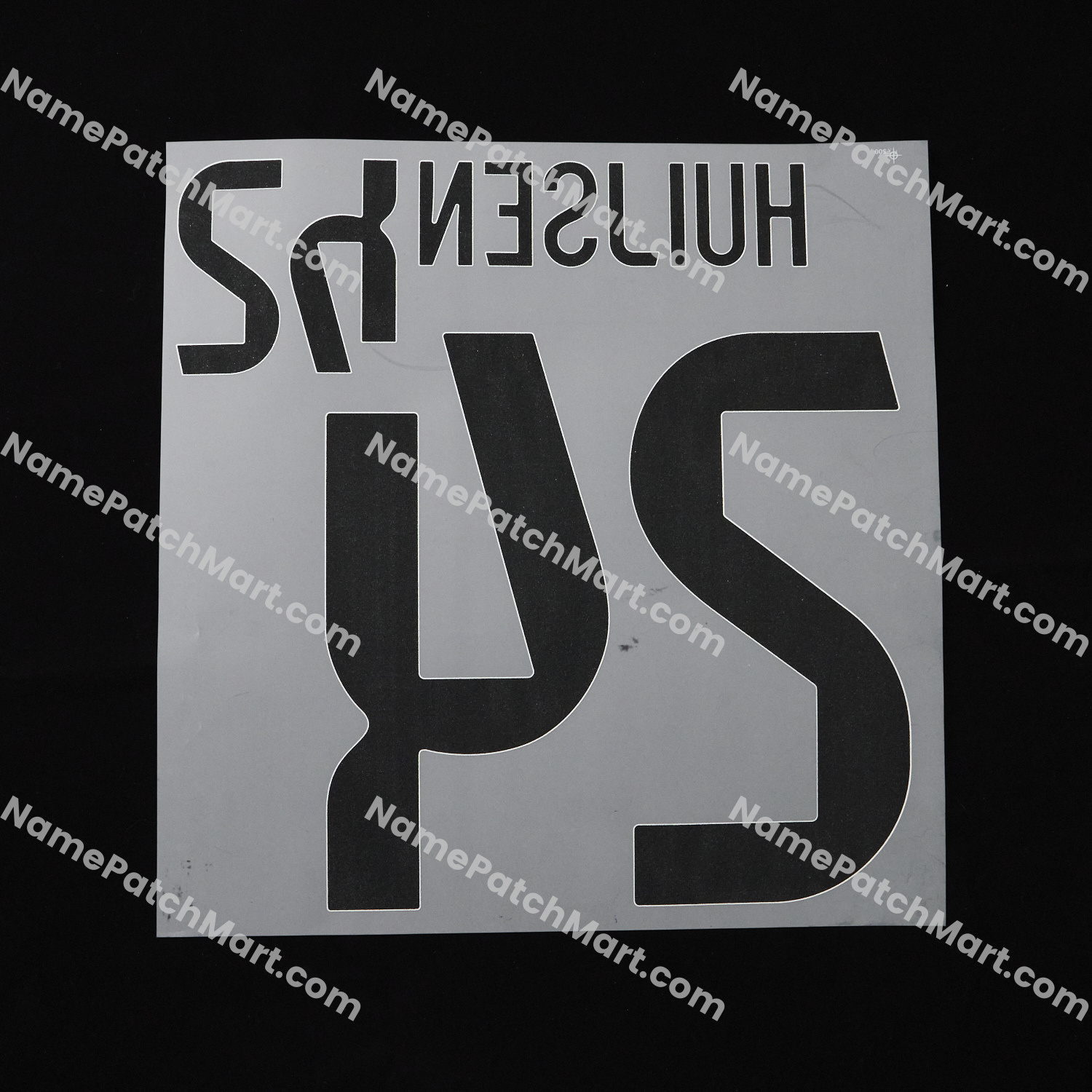 Huijsen #24 (Champions League) - Real Madrid 25-26 Third  | Name Number Set - NamePatchMart.COM