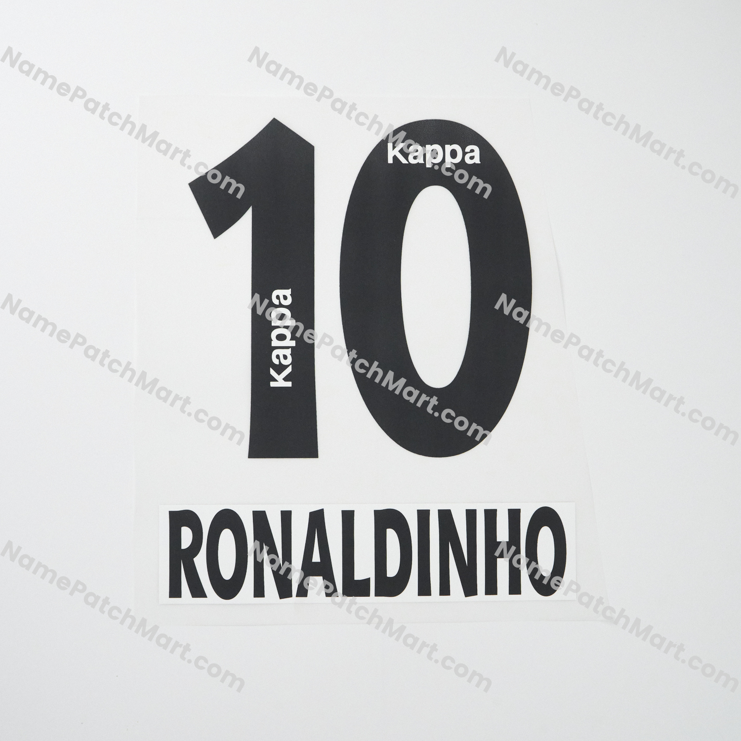Ronaldinho #10 - Gremio 2000 Home  | Name Number Set - NamePatchMart.COM