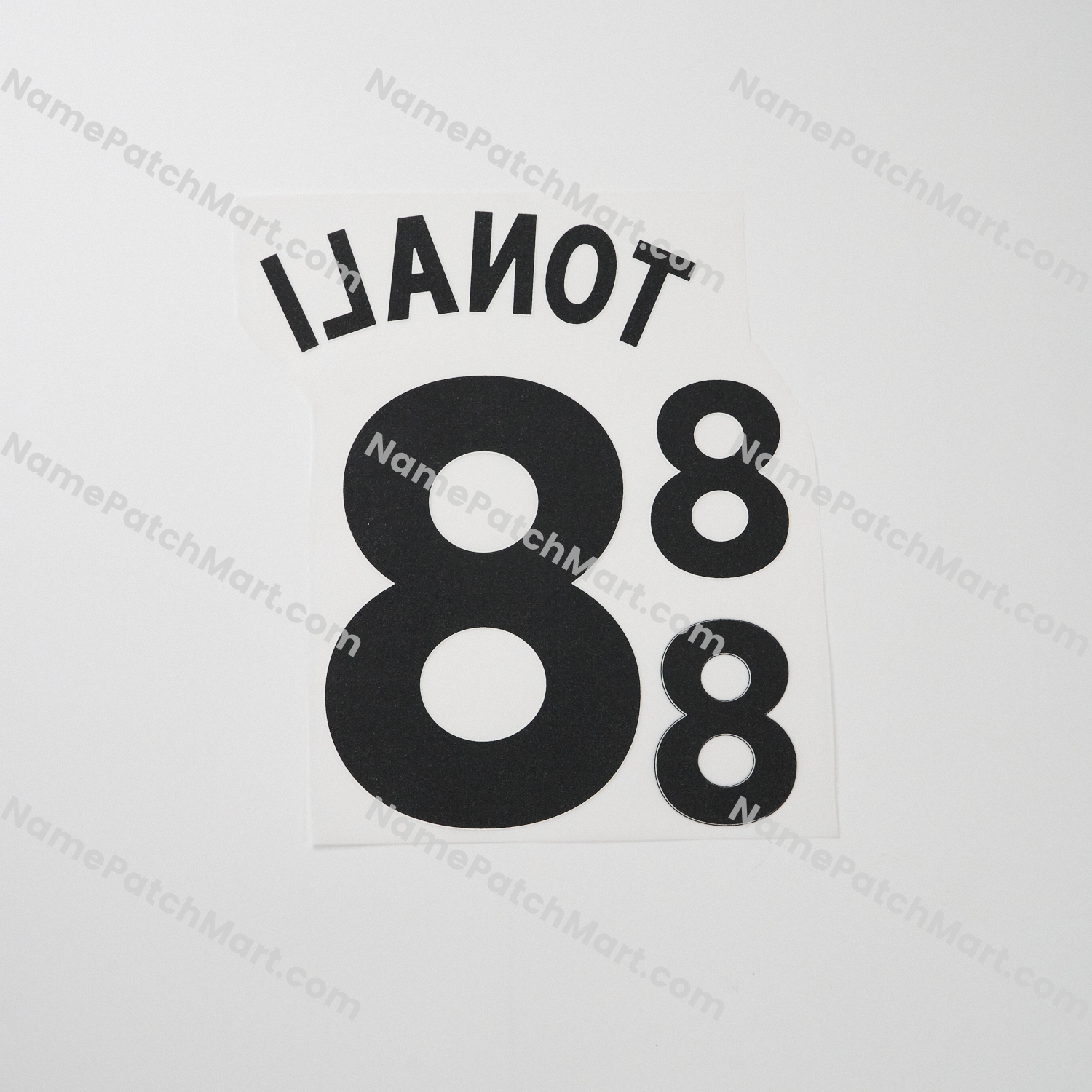 KIDS Tonali #8 (Premier League) - Newcastle United 25-26 Home  | Name Number Set - NamePatchMart.COM