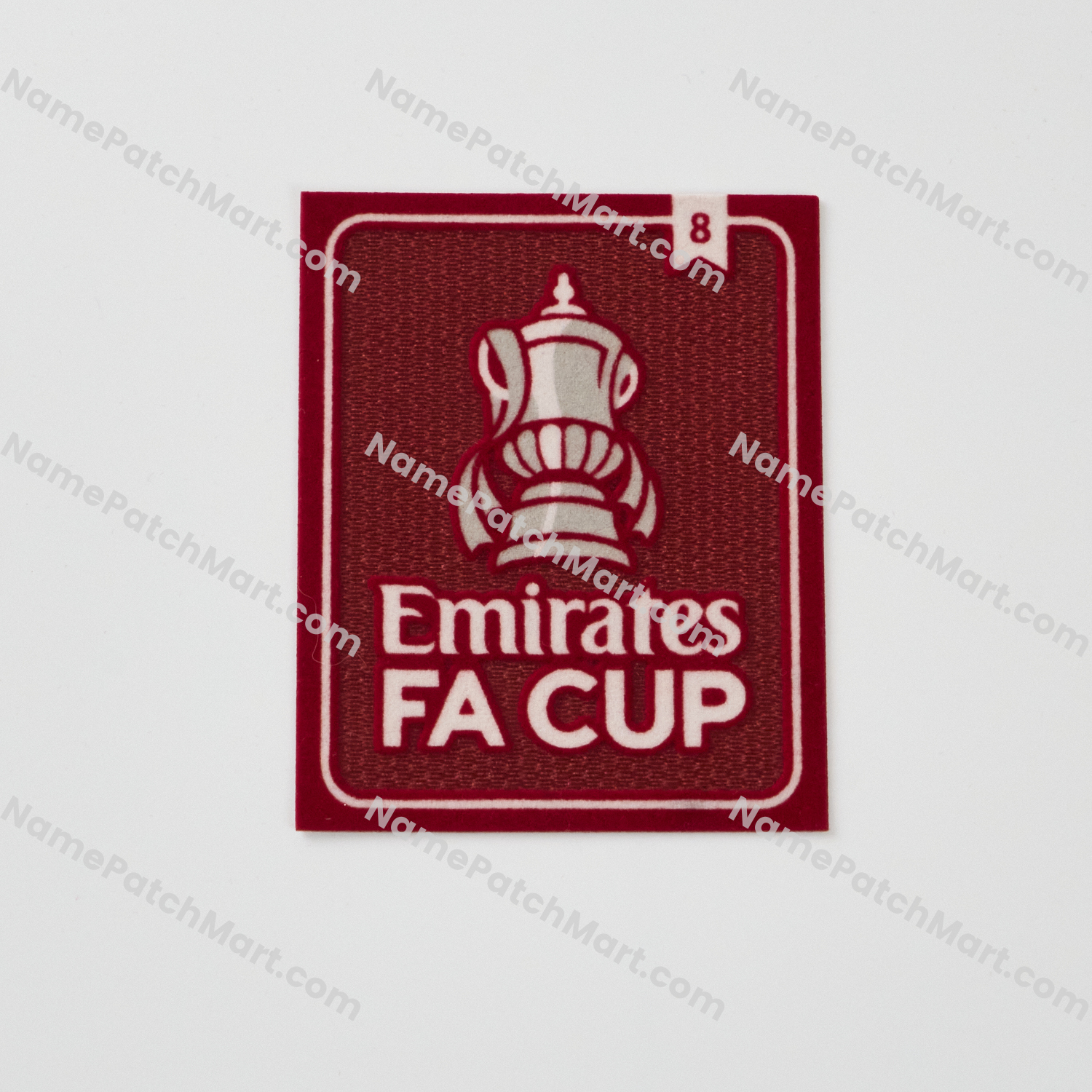 2022-26 FA Cup 8 Times Winner Patch  | Name Number Set - NamePatchMart.COM