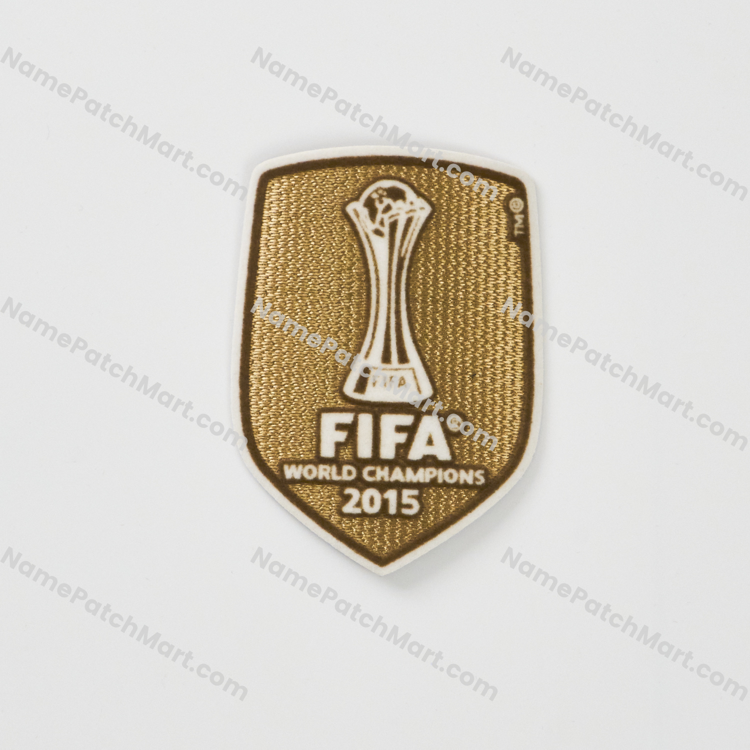 2014 Barcelona FIFA World Champions Patch  | Name Number Set - NamePatchMart.COM