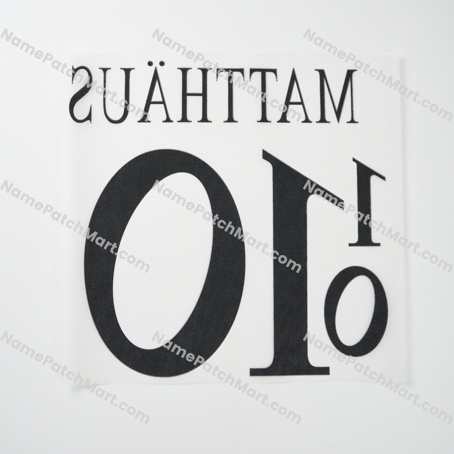 Matthäus #10 - Germany 1996 Home  | Name Number Set - NamePatchMart.COM