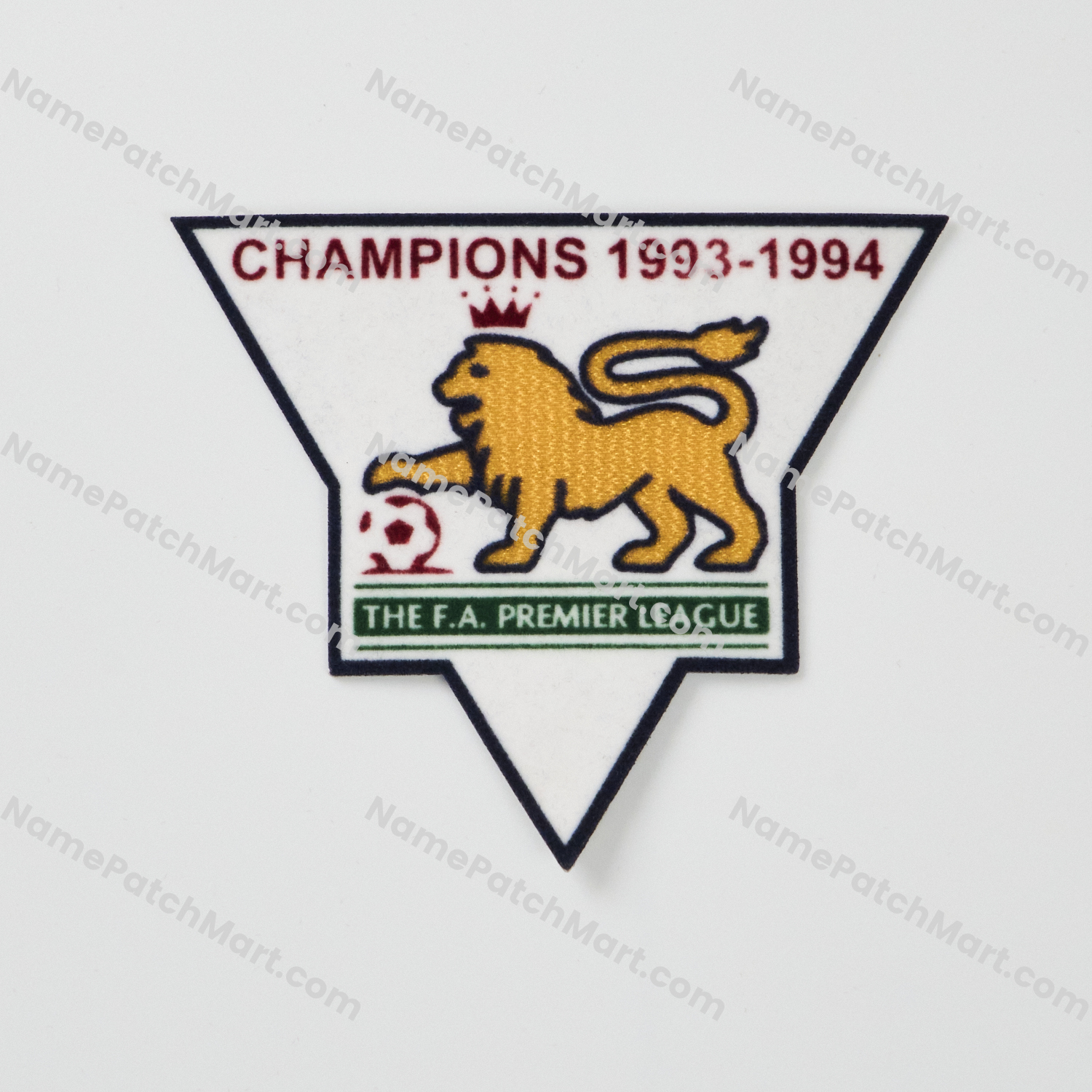 Retro 1994-95 Premier League Champions Patch (1993-94 Winner)  | Name Number Set - NamePatchMart.COM