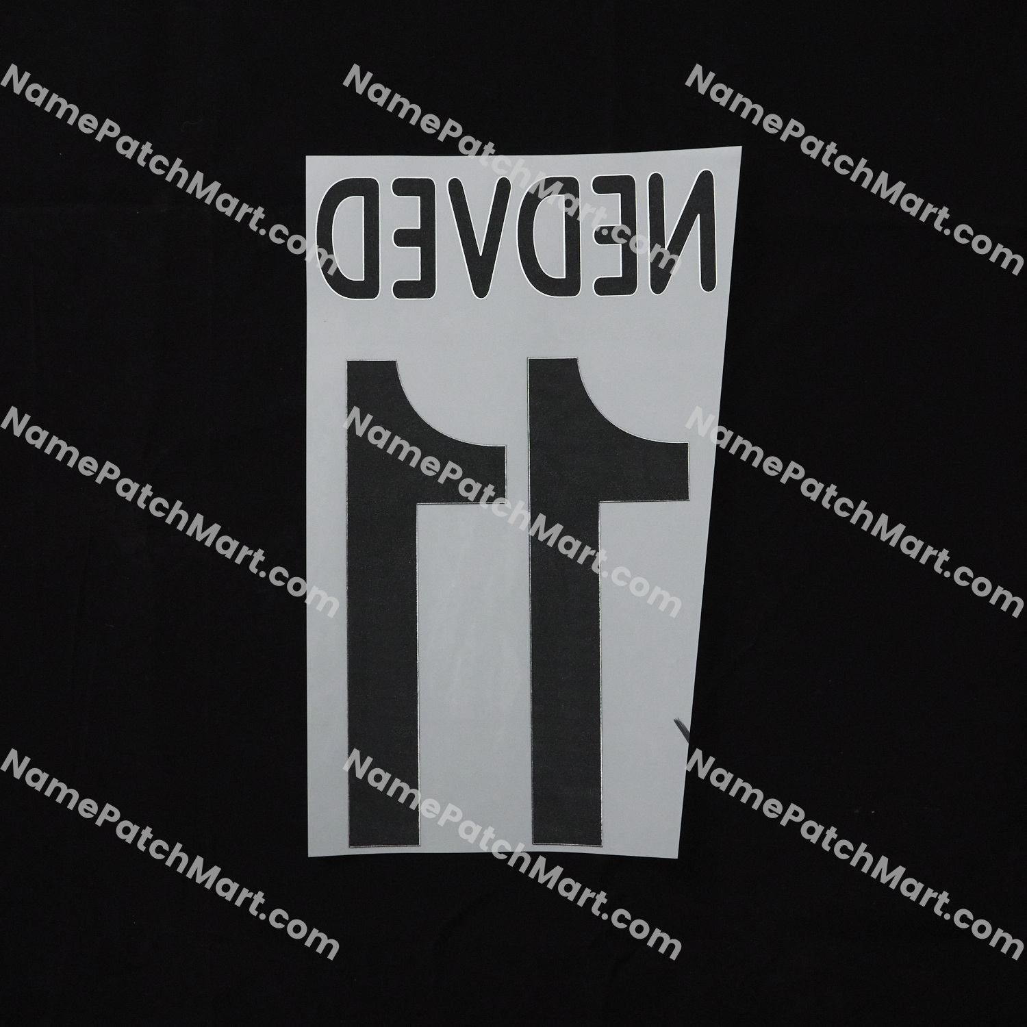 Nedved #11 - Juventus 2002-03 Home  | Name Number Set - NamePatchMart.COM