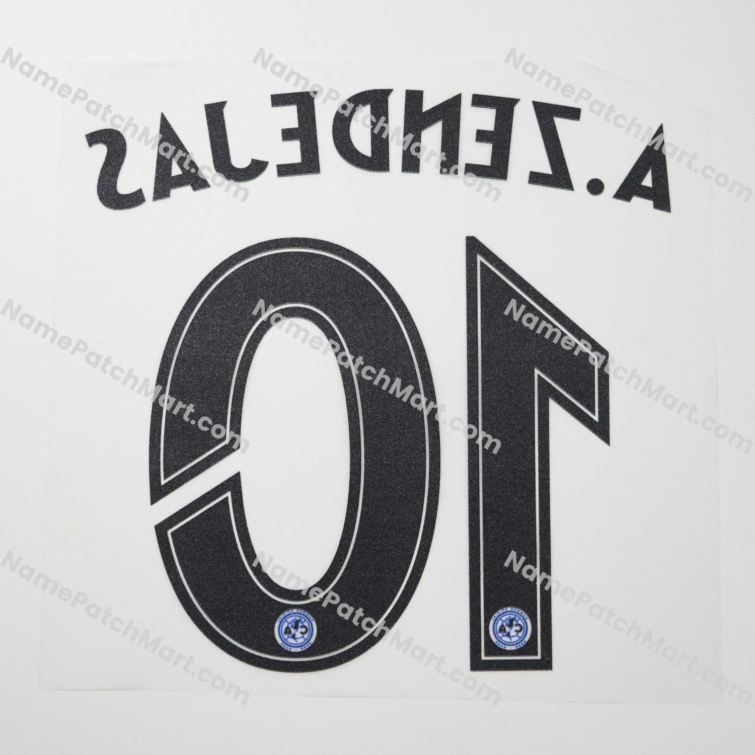 A.Zendejas #10 - Club América 25-26 Home  | Name Number Set - NamePatchMart.COM