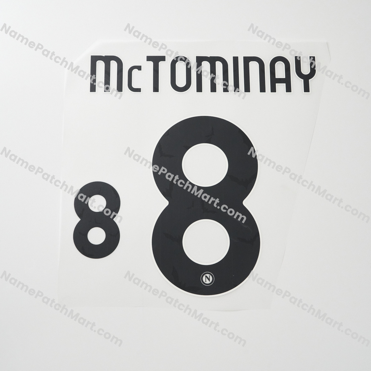 Mc Tominay #8 (Halloween Special) - Napoli 25-26 Halloween Away (include Shorts Number)  | Name Number Set - NamePatchMart.COM