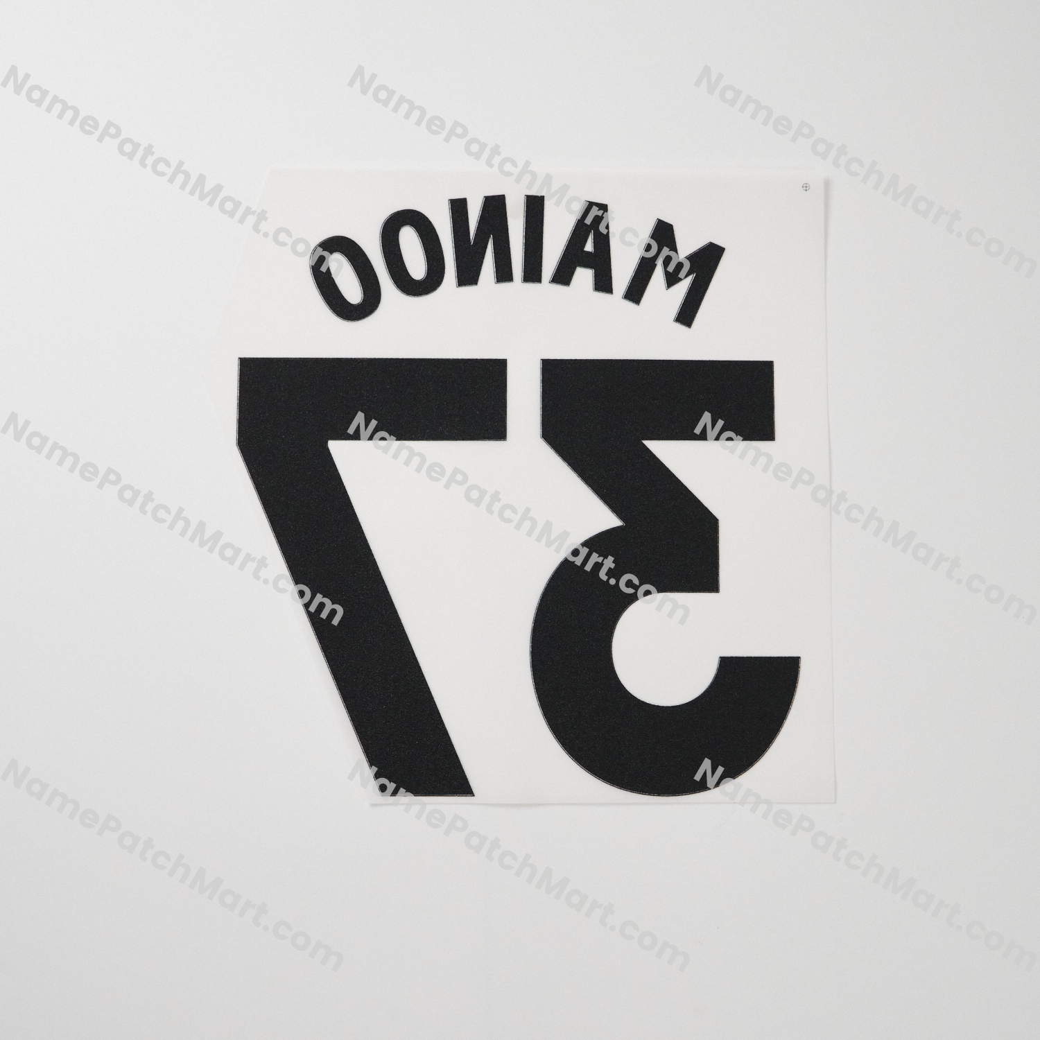 KIDS Mainoo #37 (Premier League) - Manchester United 25-26 Home  | Name Number Set - NamePatchMart.COM