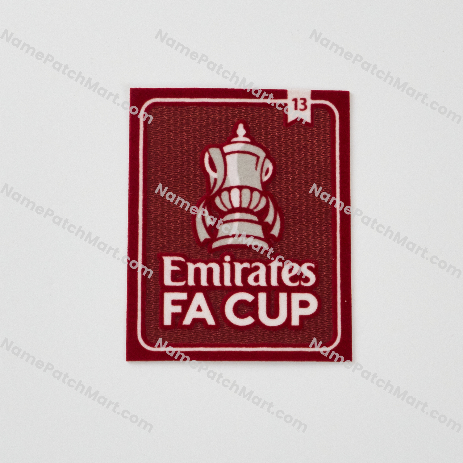 2022-26 FA Cup 13 Times Winner Patch  | Name Number Set - NamePatchMart.COM