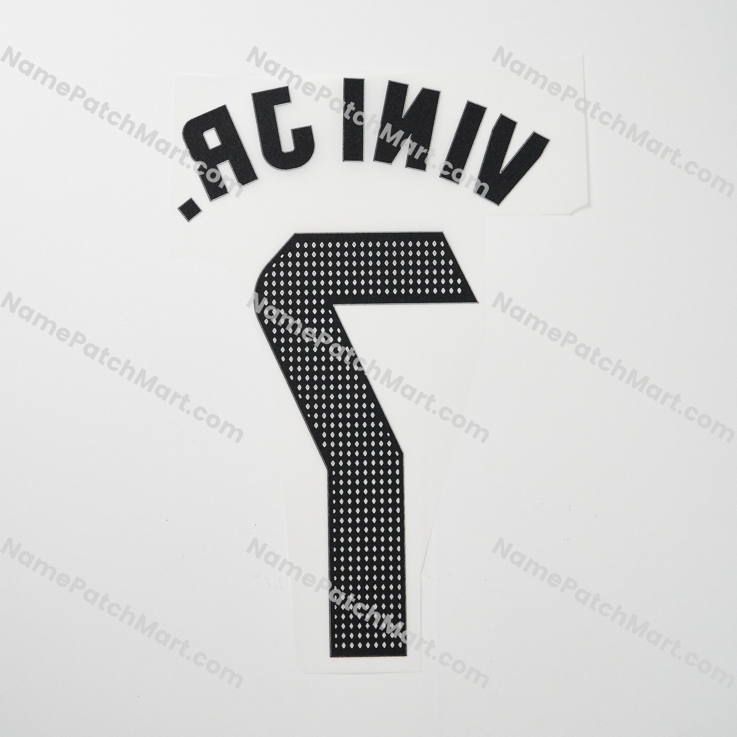 Vini Jr. #7 (La Liga) - Real Madrid 25-26 Away  | Name Number Set - NamePatchMart.COM