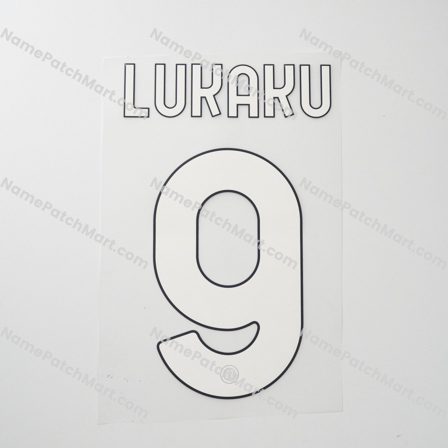 Lukaku #9 - Napoli 25-26 Home  | Name Number Set - NamePatchMart.COM