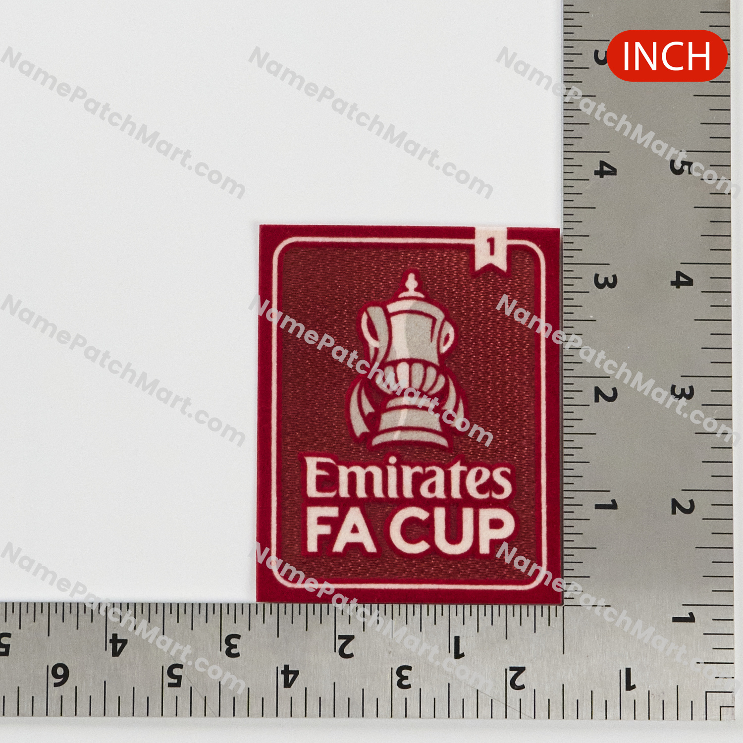 2022-26 FA Cup 1 Times Winner Patch  | Name Number Set - NamePatchMart.COM