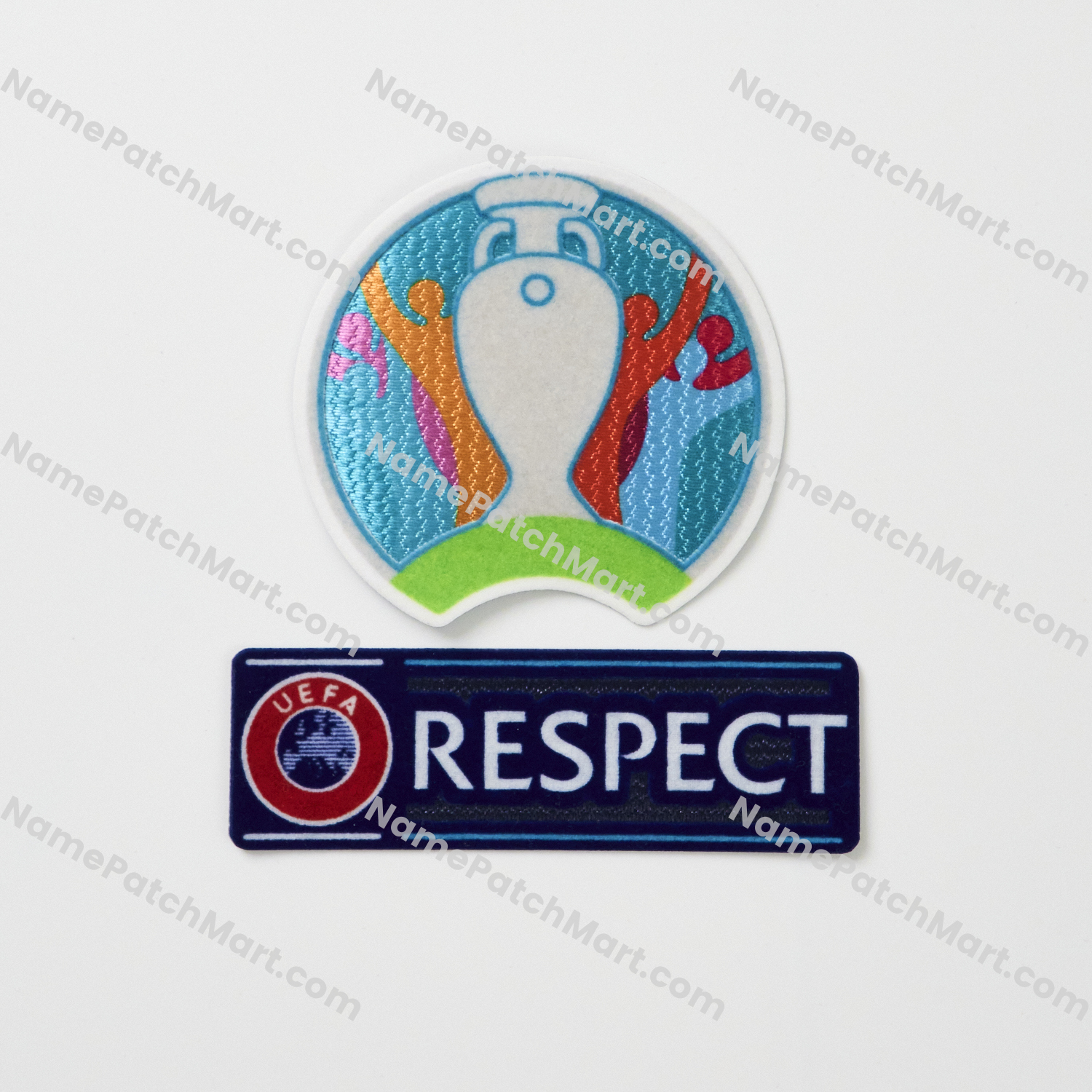 UEFA Euro 2020 Patch + Respect  | Name Number Set - NamePatchMart.COM