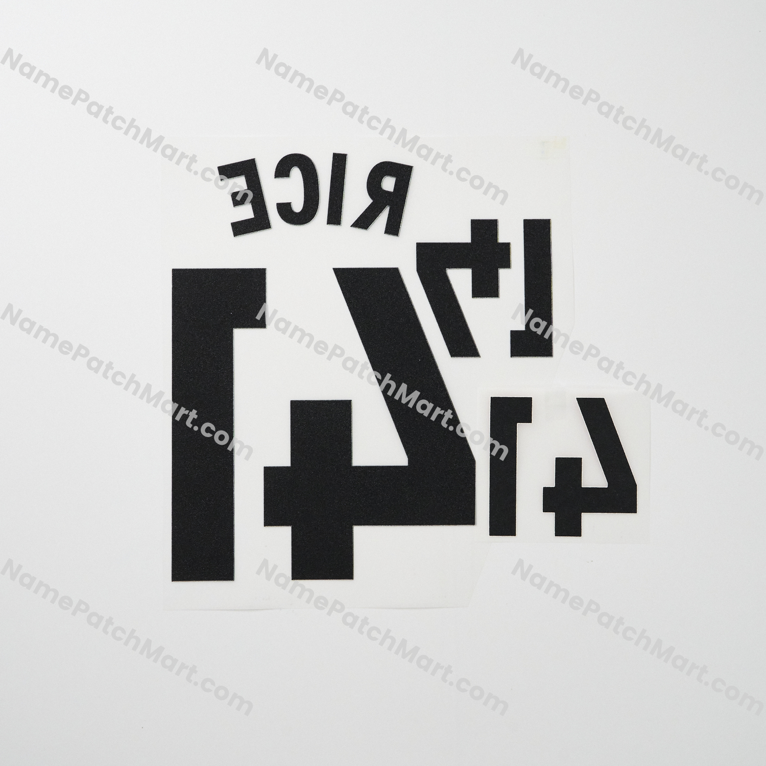 KIDS Rice #41 - Arsenal 25-26 Home and Away  | Name Number Set - NamePatchMart.COM