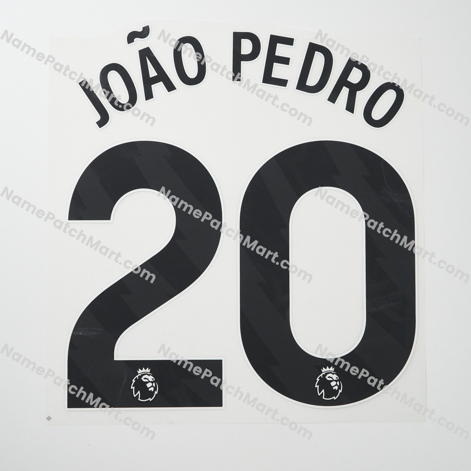 João Pedro #20 (Premier League) - Chelsea 25-26 Away  | Name Number Set - NamePatchMart.COM
