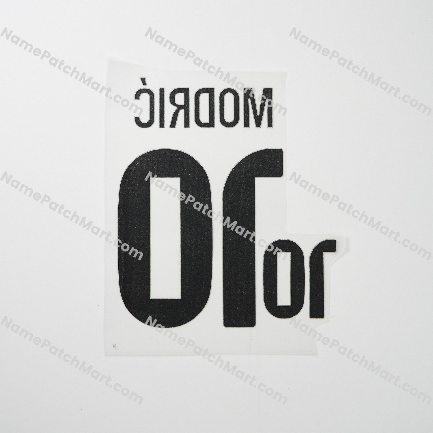 KIDS Modrić #10 - Real Madrid 25-26 Silhouette Special  | Name Number Set - NamePatchMart.COM